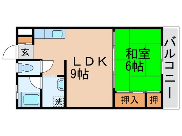 神藤マンションの物件間取画像